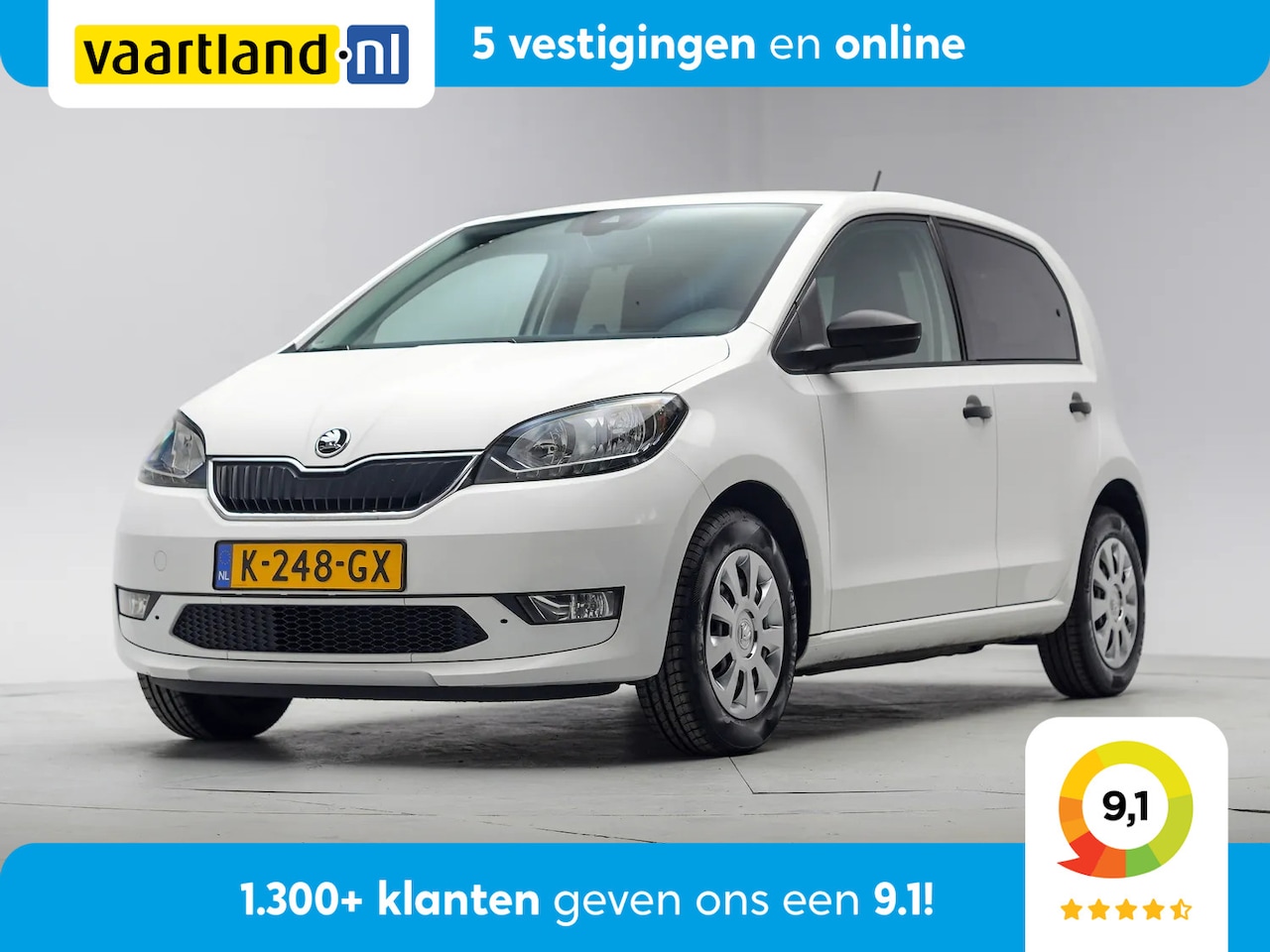Skoda Citigo e-iV - EV Ambition [ Parkeersensoren PDC Stoelverwarming ] - AutoWereld.nl