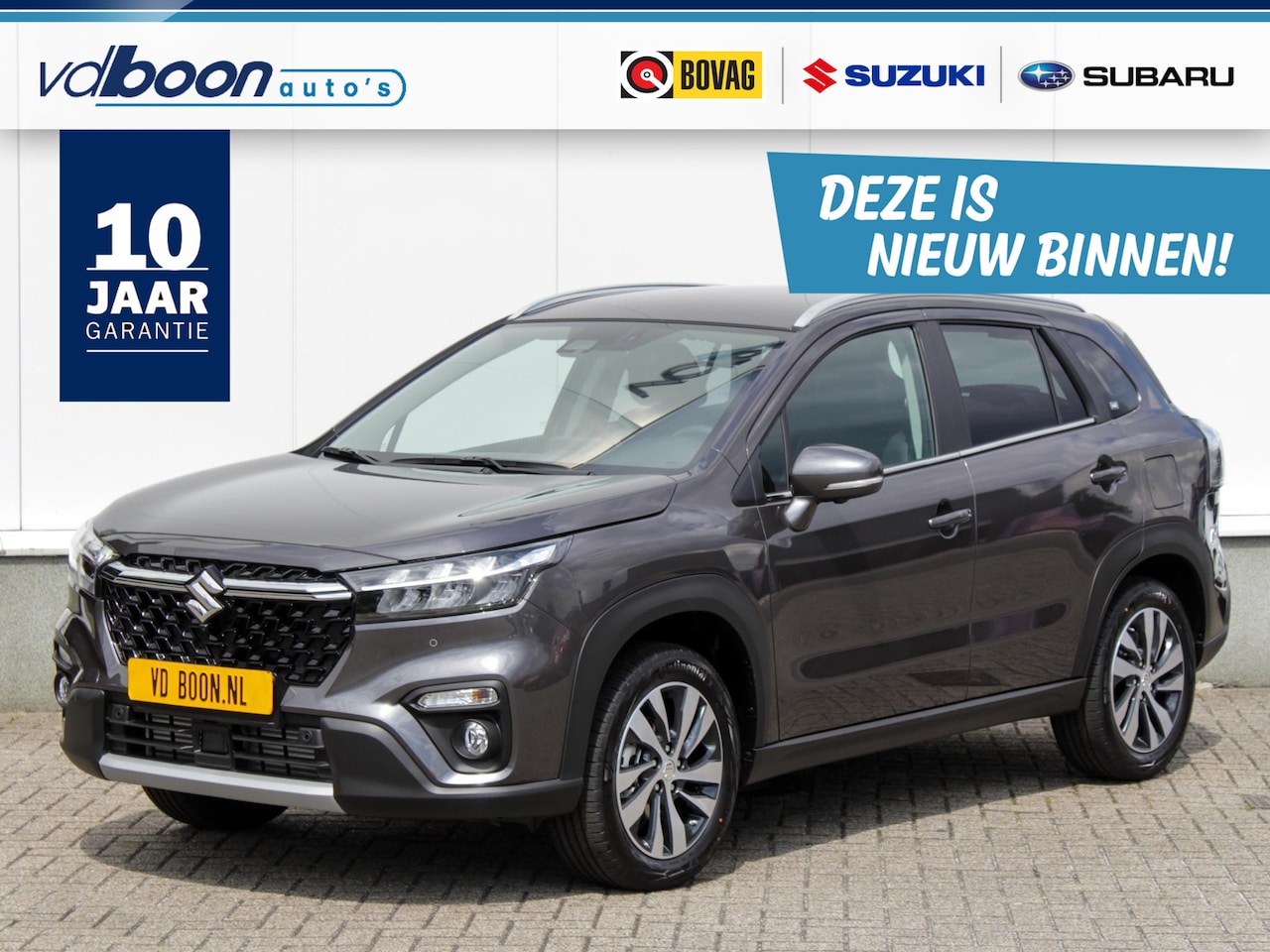 Suzuki S-Cross - 1.5 Hybrid Style Automaat | Navi | Adap. Cruise | 360* Camera | Lm-Velgen - AutoWereld.nl