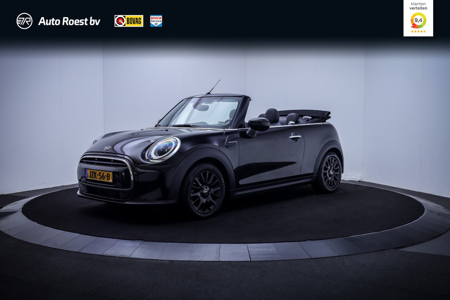 MINI Cabrio - Mini 1.5 Aut. Cooper FULL LED | CAMERA | SFEER VERL. | HALF.LEDER | STOEL.VW | DAB - AutoWereld.nl