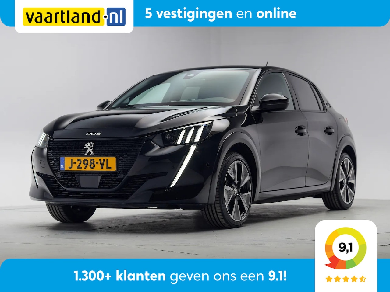Peugeot e-208 - EV 50 kWh GT [ LED Navi Camera Apple/Android ] - AutoWereld.nl