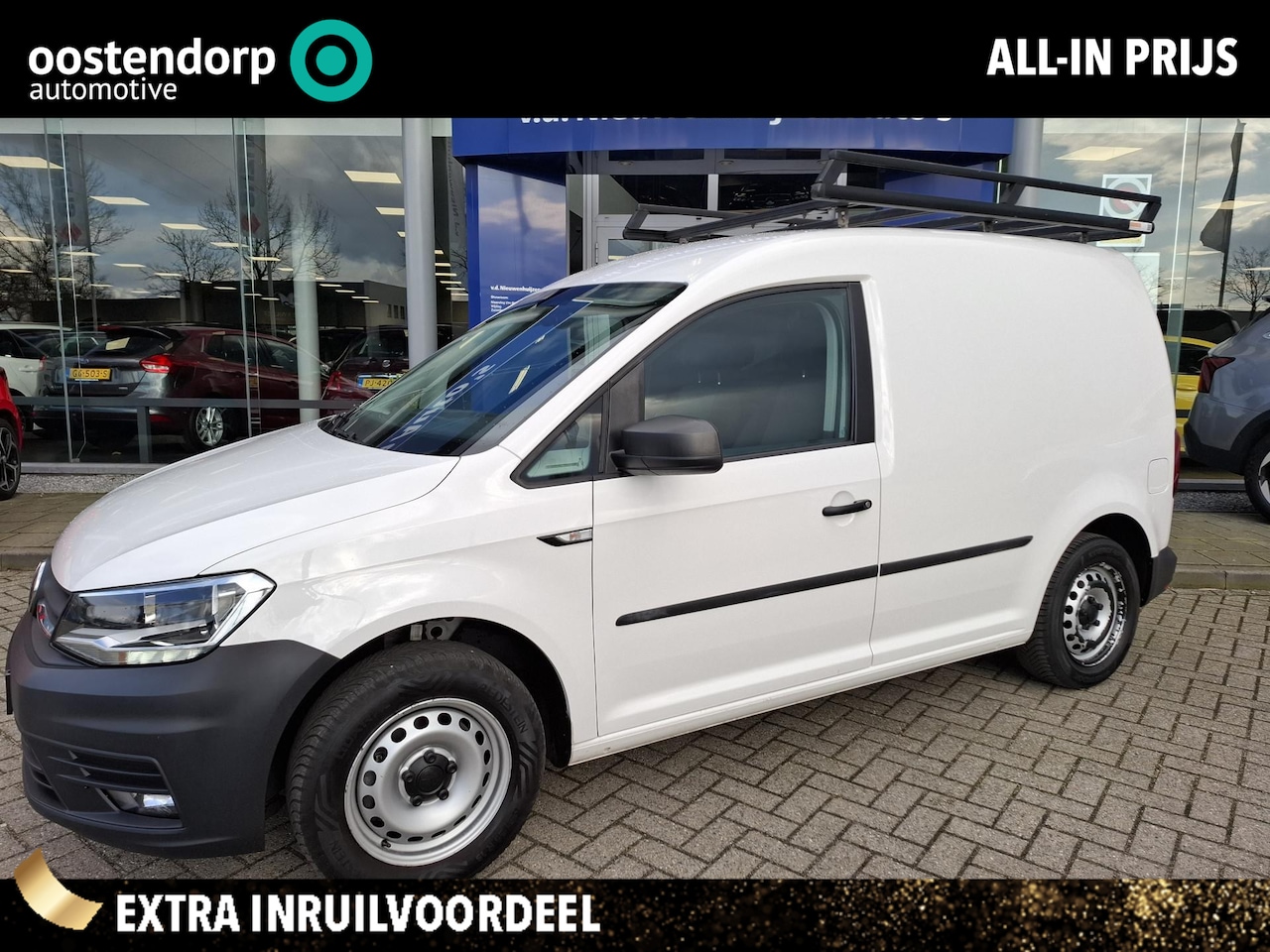 Volkswagen Caddy - 2.0 TDI L1H1 BMT Comfortline | airco | cruise control | park assist | trekhaak | imperiaal - AutoWereld.nl