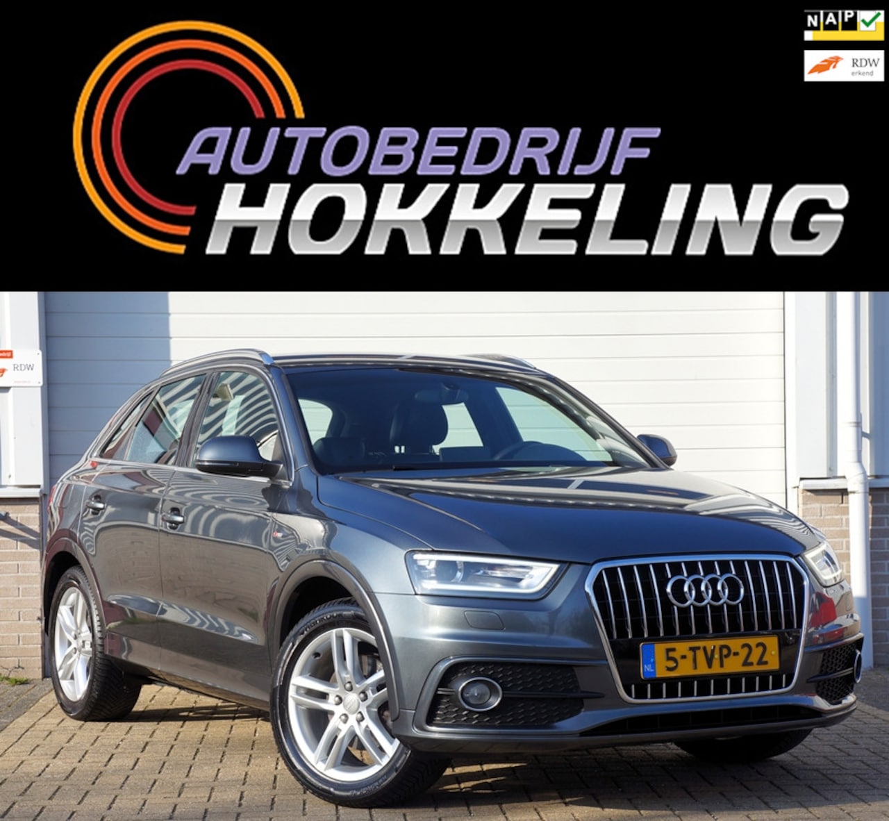 Audi Q3 - 1.4 TFSI S-Line 150pk; Xenon+Navigatie+18"Lmv!! - AutoWereld.nl