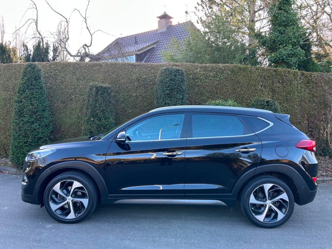 Hyundai Tucson - 1.6 T-GDi Premium 4WD, Stoel/stuurverwarming, Stoelventilatie, elektrische achterklep - AutoWereld.nl