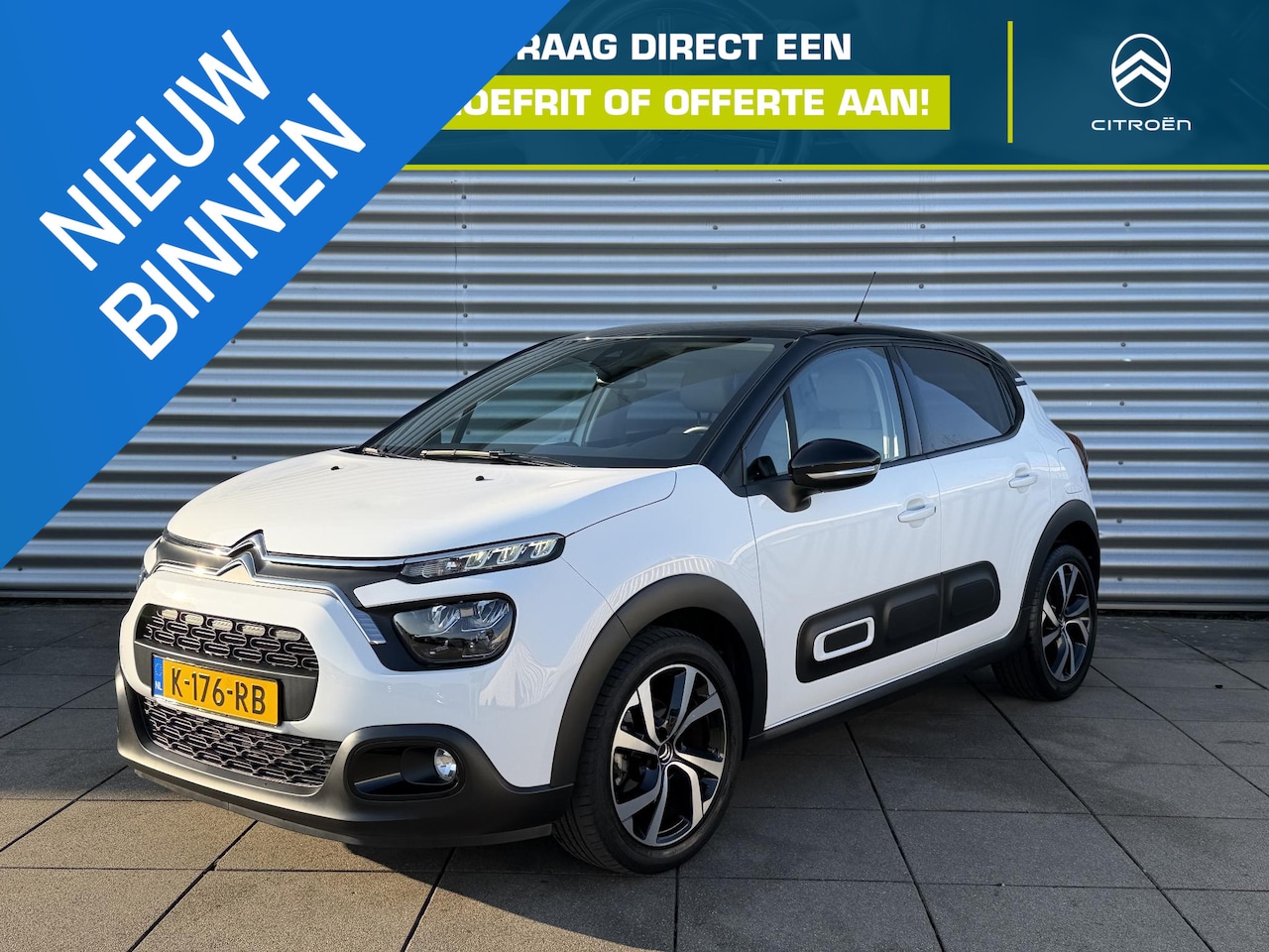 Citroën C3 - 1.2 PureTech Shine 110 PK Automaat | Navigatie | Camera | 17 Inch Vector | - AutoWereld.nl