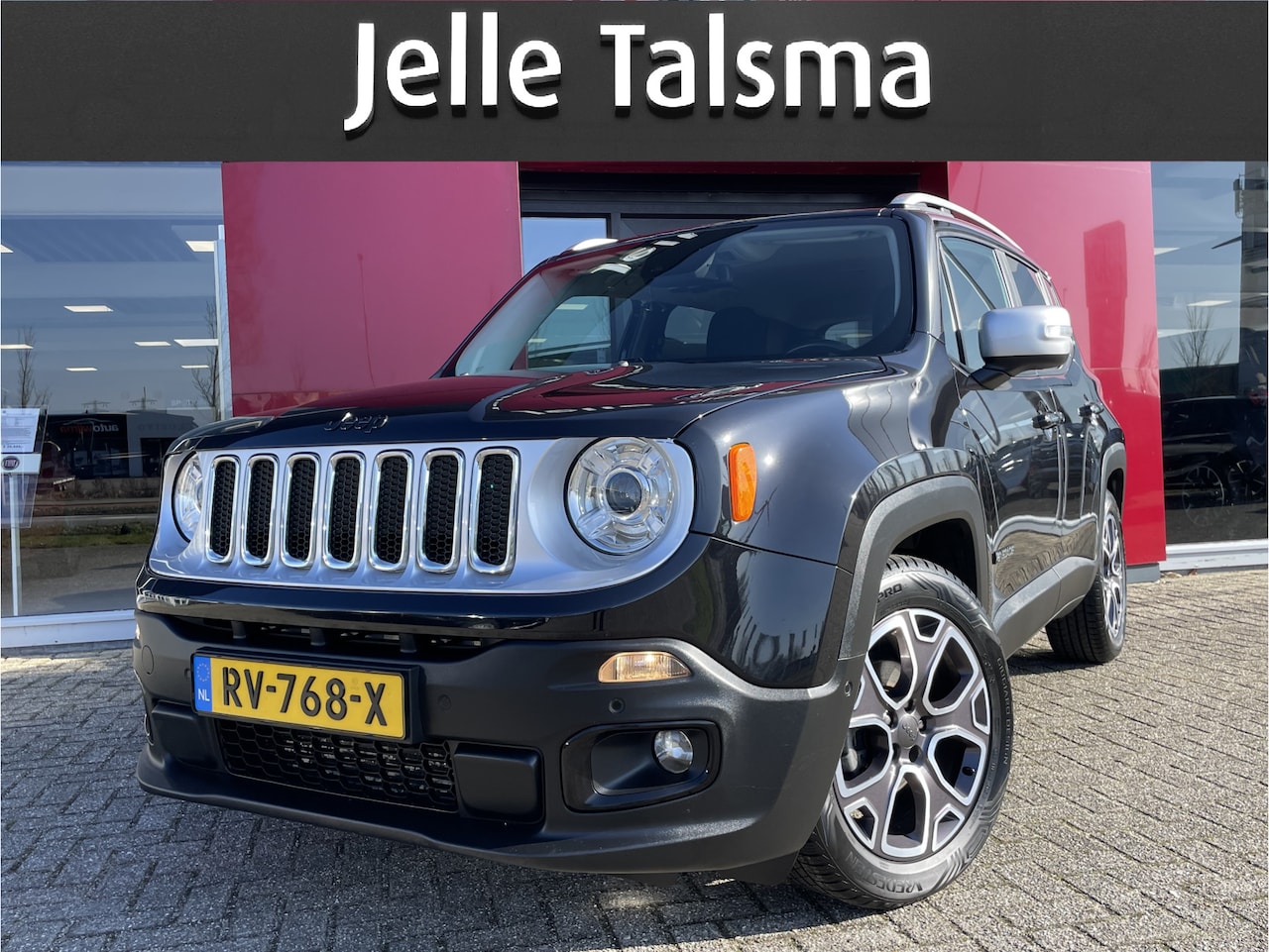 Jeep Renegade - 1.4 MultiAir Limited | Trekhaak | Xenon koplampen - AutoWereld.nl