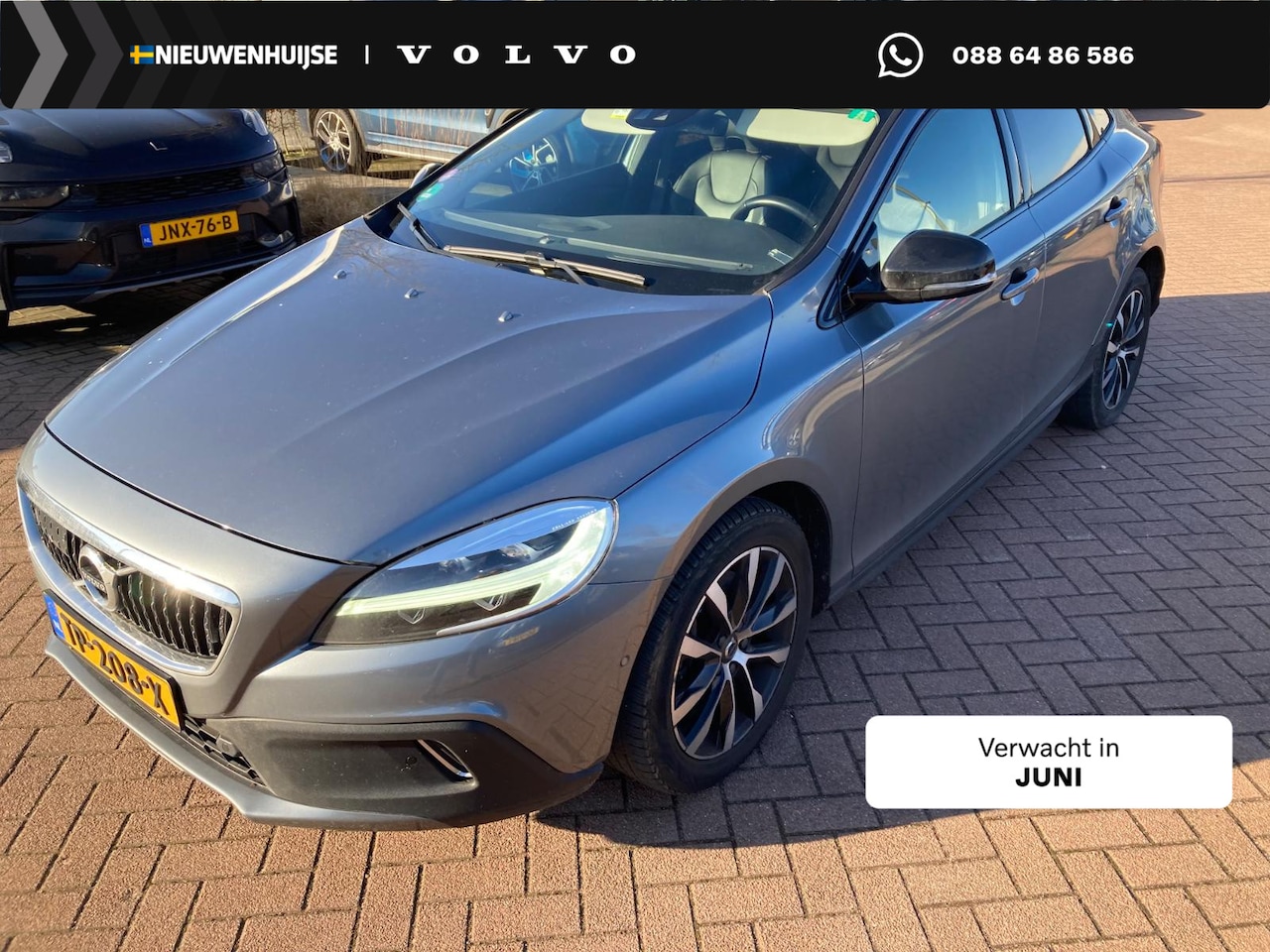 Volvo V40 Cross Country - 1.5 T3 Dynamic Edition | Adaptieve Cruise Control | Panoramadak | Leder | Dodehoek Detecti - AutoWereld.nl