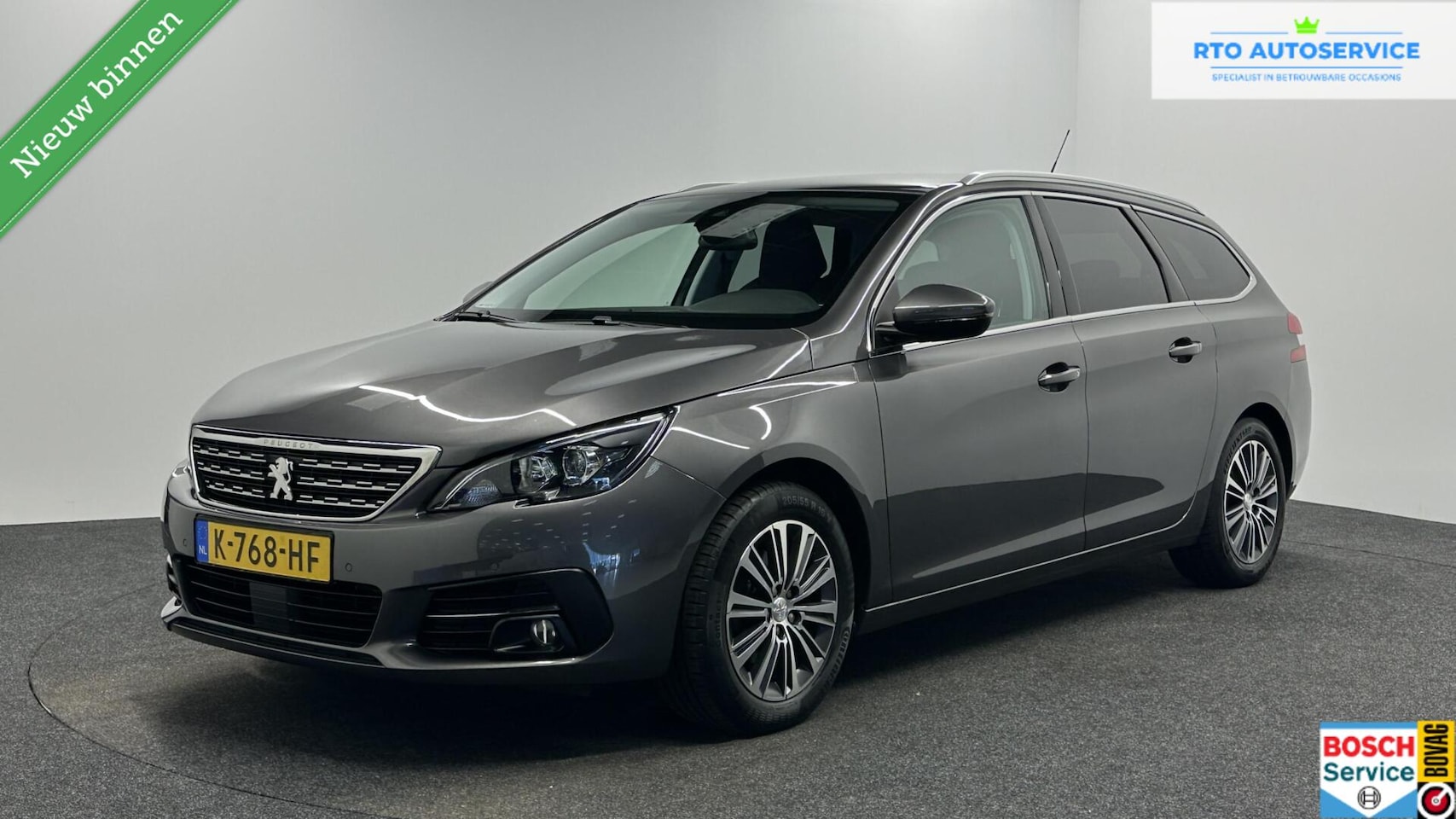 Peugeot 308 SW - 1.2 PureTech Blue Lease Allure TREKHAAK CAMERA NAVI CRUISE LM CARPLAY. - AutoWereld.nl