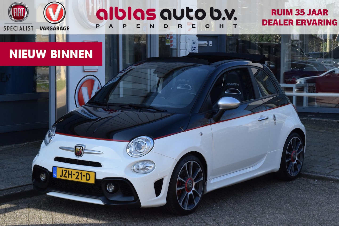 Fiat 500 Abarth - 1.4 T-Jet Turismo 70th Anniversary - AutoWereld.nl