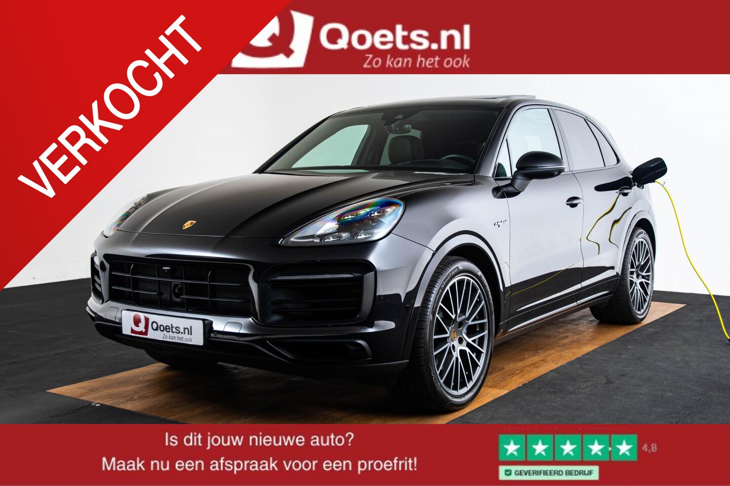 Porsche Cayenne - 3.0 E-Hybrid Panoramadak - Comfortstoelen - Stuurbekrachtiging Plus - Sport Chrono Pakket - AutoWereld.nl