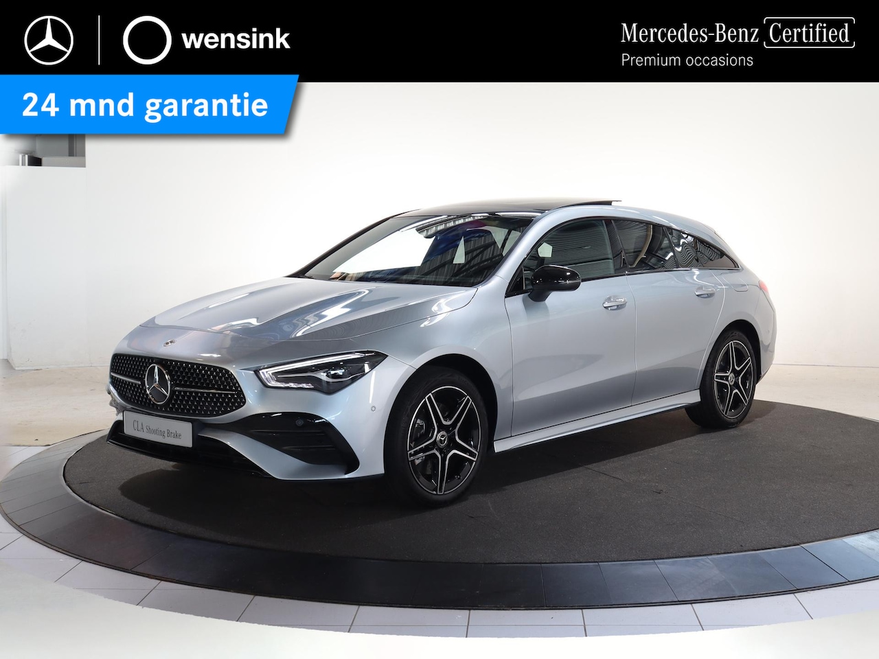 Mercedes-Benz CLA-klasse Shooting Brake - 250e Business Solution AMG | Night | Panoramadak | Trekhaak | Sfeerverlichting | Parkeerca - AutoWereld.nl