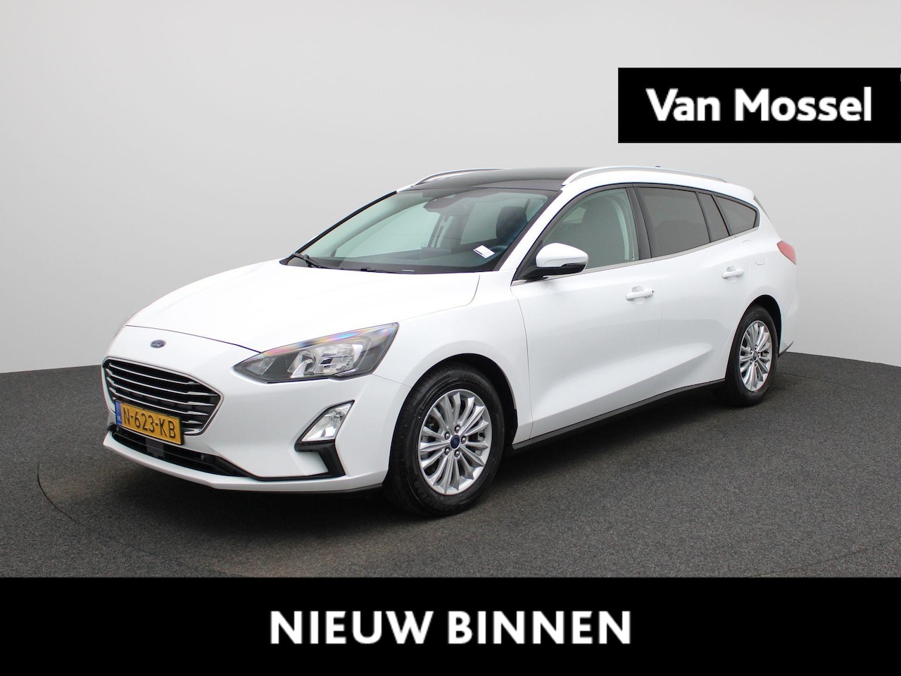 Ford Focus Wagon - 1.0 EcoBoost Titanium X Business | PANORAMADAK | ADAPT. CRUISE | LED | LMV | WINTER PACK | - AutoWereld.nl