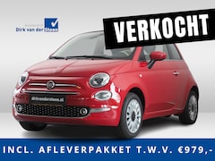 Fiat 500 C - 1.0 Hybrid Dolcevita | Apple CarPlay/ Android Auto | Parkeersensoren Achter | Climate Cont