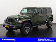 Jeep Wrangler Unlimited - 4xe 380 80th Anniversary | Trekhaak | Camera | Leder | Navigatie | Zondag Open