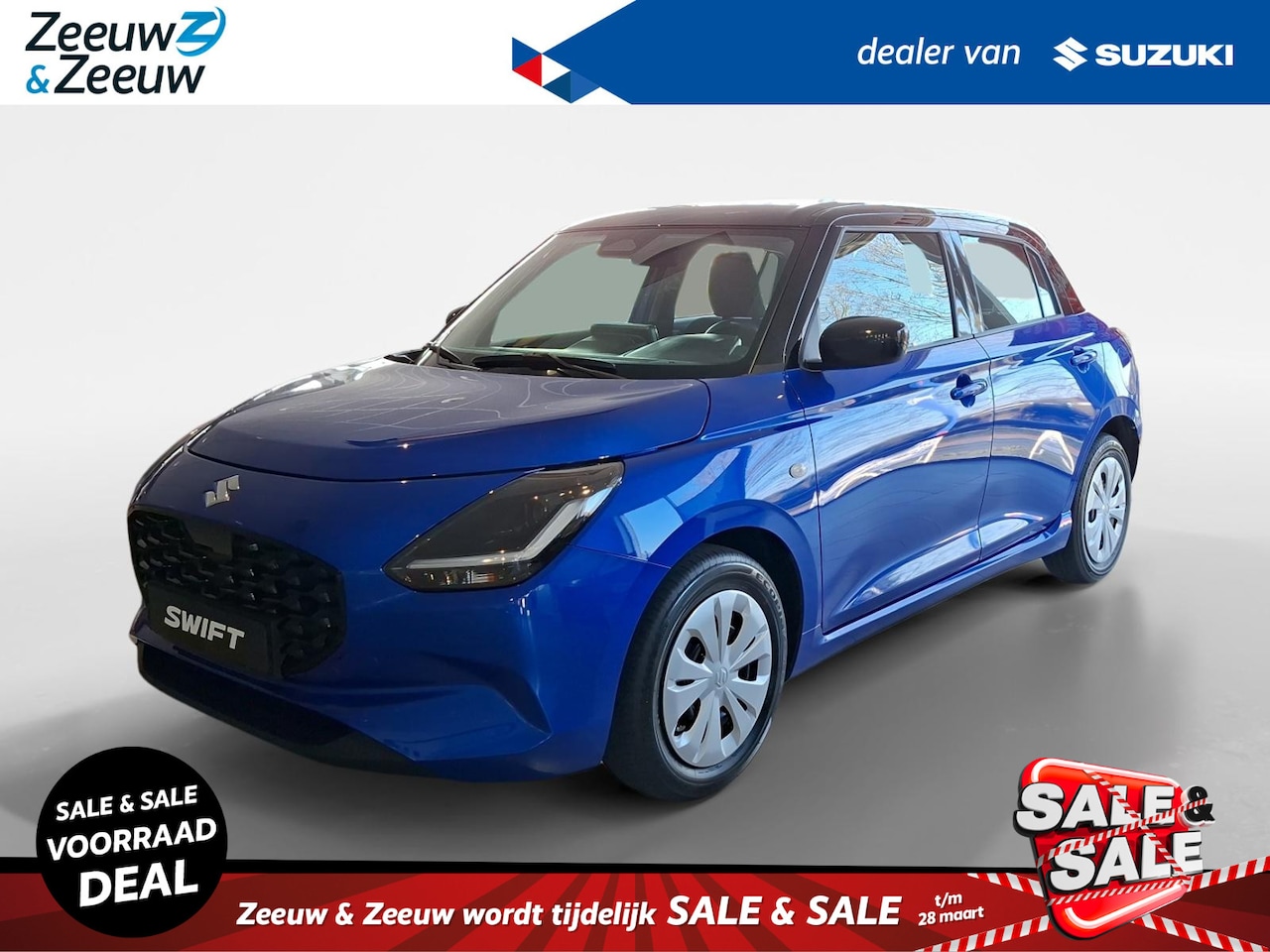 Suzuki Swift - 1.2 Comfort Smart Hybrid | €1.500.- korting | Direct leverbaar | Hoge instap | Navigatie | - AutoWereld.nl
