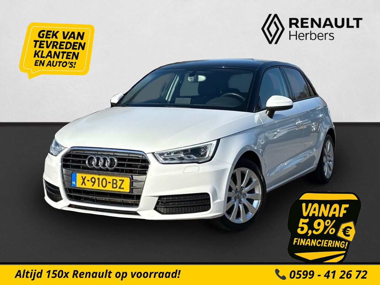 Audi A1 Sportback - 1.4 TFSI 125PK Sport Edition ECC / STOELVERW / XENON - AutoWereld.nl