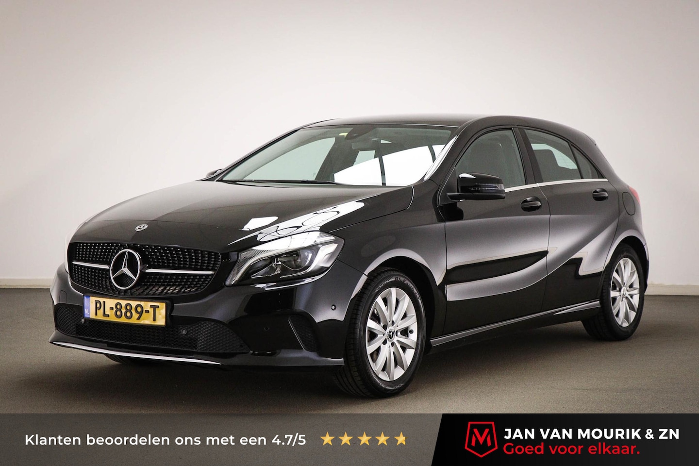 Mercedes-Benz A-klasse - 160 Ambition STYLE / LICHT & ZICHT / SPIEGEL- PACK | SPORTSTOELEN | SFEERVERLICHTING | NAV - AutoWereld.nl