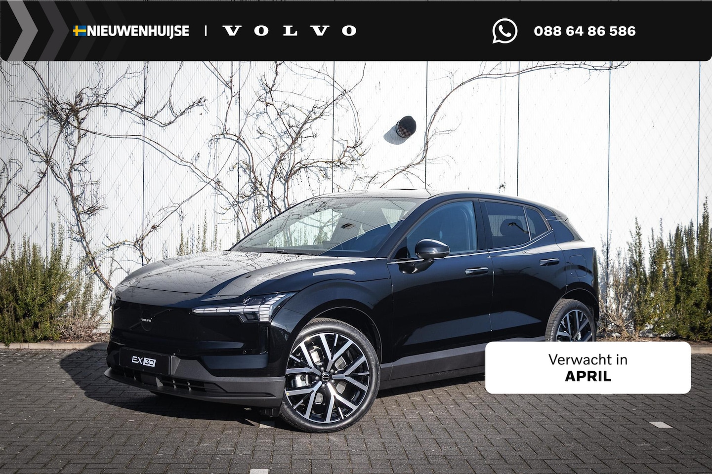 Volvo EX30 - Single Motor Ext Range Plus Black Ed Europa 69 kWh | 20 Inch Velgen | Elektr. Stoelen | St - AutoWereld.nl