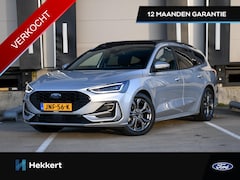 Ford Focus Wagon - ST Line X 1.0 EcoBoost Hybrid 155pk Automaat SCHUIF-DAK | LED MATRIX | WINTER PACK | 17''L
