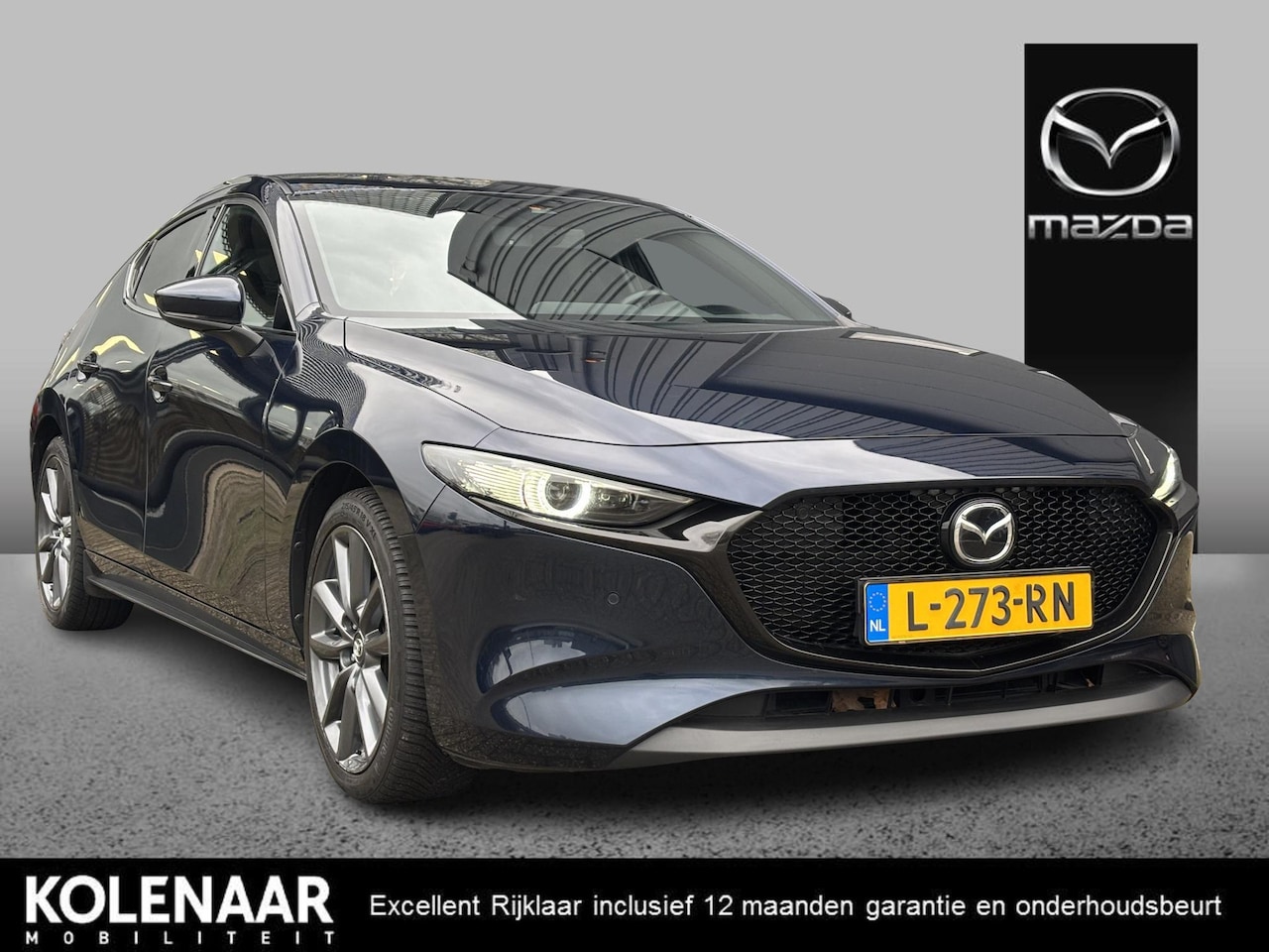 Mazda 3 Sport - 2.0 e-SkyActiv-G M Hybrid 150 Sportive /ACC/CAM/Dealeronderhouden/Voorstoelen verwarmd/ - AutoWereld.nl