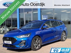 Ford Focus Wagon - 1.0 EcoBoost Hybrid ST Line 155PK Automaat Winterpack Cruise Camera Parkeersensoren Climat