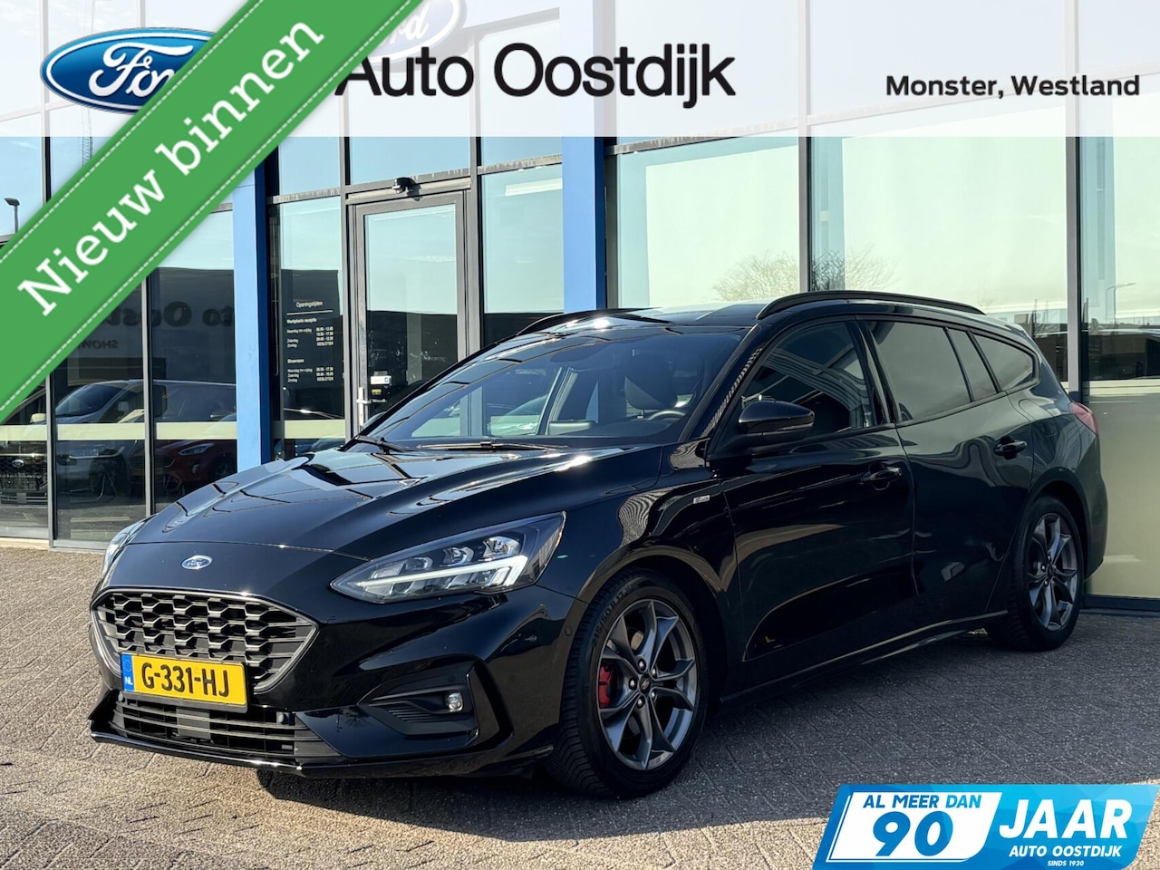 Ford Focus Wagon - 1.5 EcoBoost ST Line 150PK Adaptieve Cruise Winterpack Camera Elek. Achterklep Blind-Spot - AutoWereld.nl