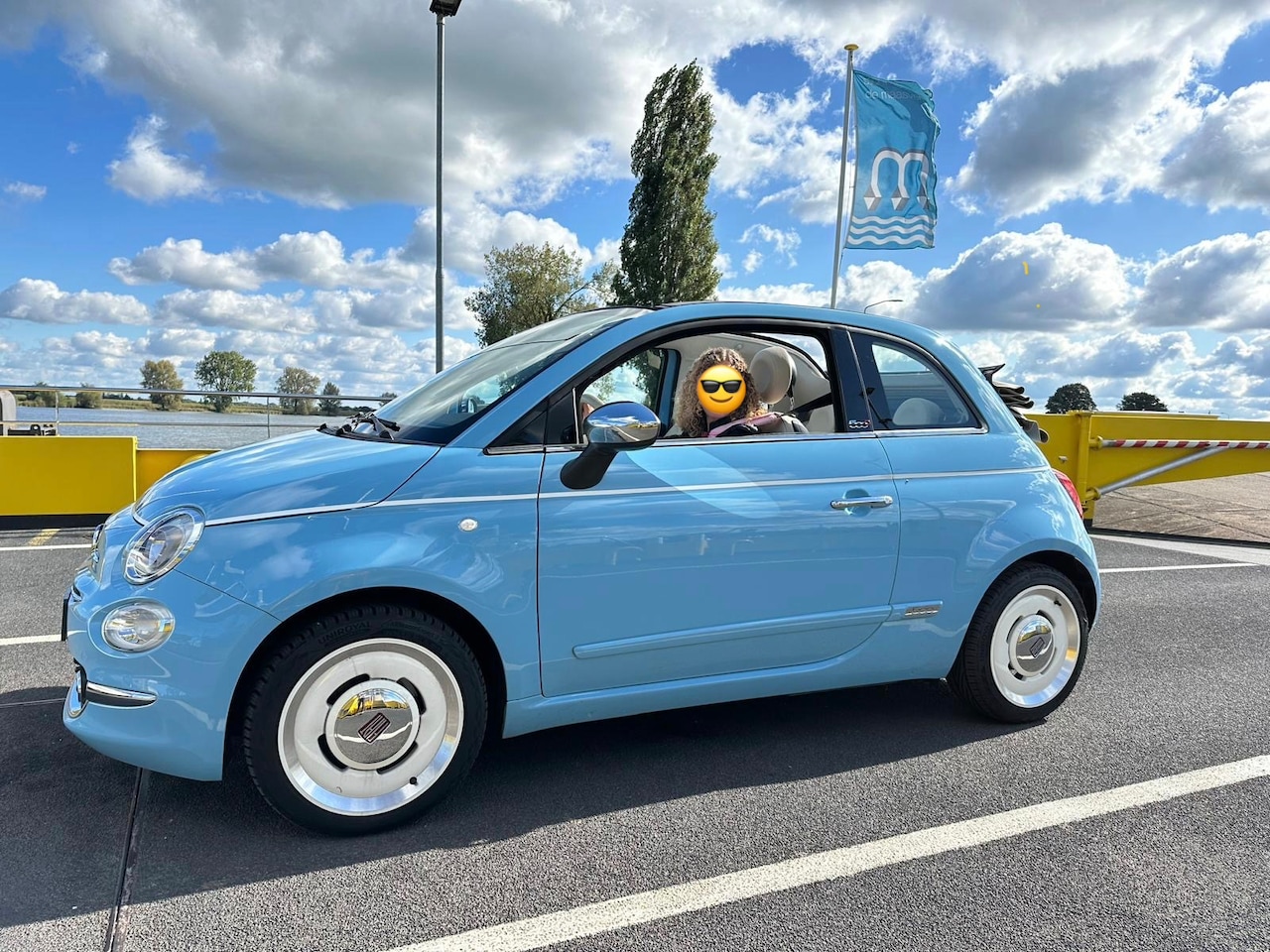 Fiat 500 C - 1.2 Lounge Spiaggina 58 cabrio met trekhaak - AutoWereld.nl