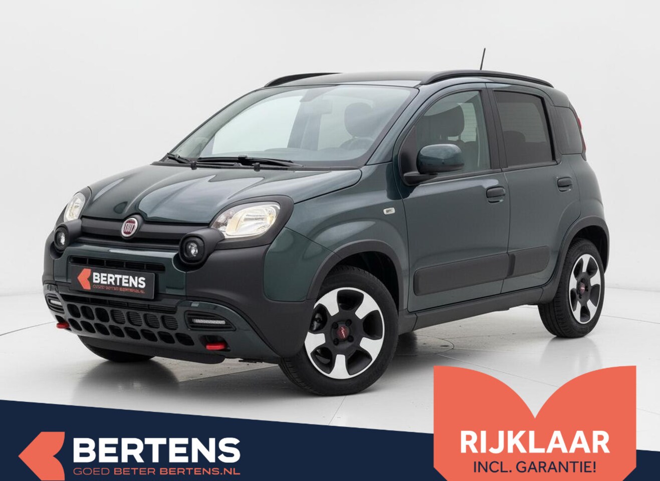 Fiat Panda - 1.0 Hybrid RED Cross | Apple carplay | Climate control | Prijs is rijklaar! - AutoWereld.nl