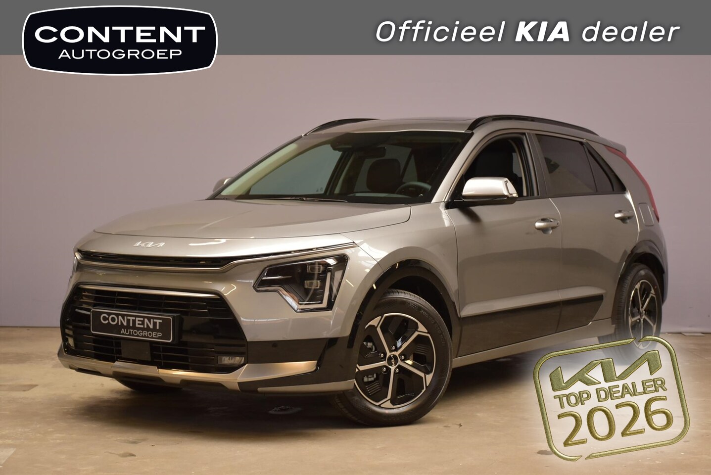 Kia Niro - 1.6 Hybrid DynamicPlusLine DCT6 138PK MY26 NIEUW - AutoWereld.nl