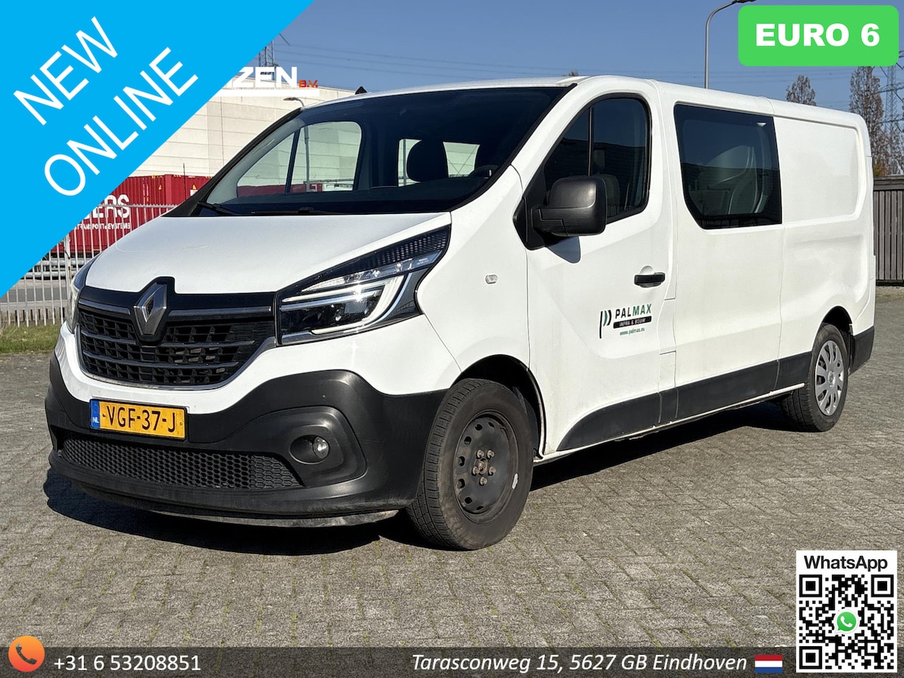 Renault Trafic - 2.0 dCi 120 T29 L2H1 Dubbel Cabine Work Edition | € 9.950,- NETTO! | Euro 6 | Airco | Crui - AutoWereld.nl