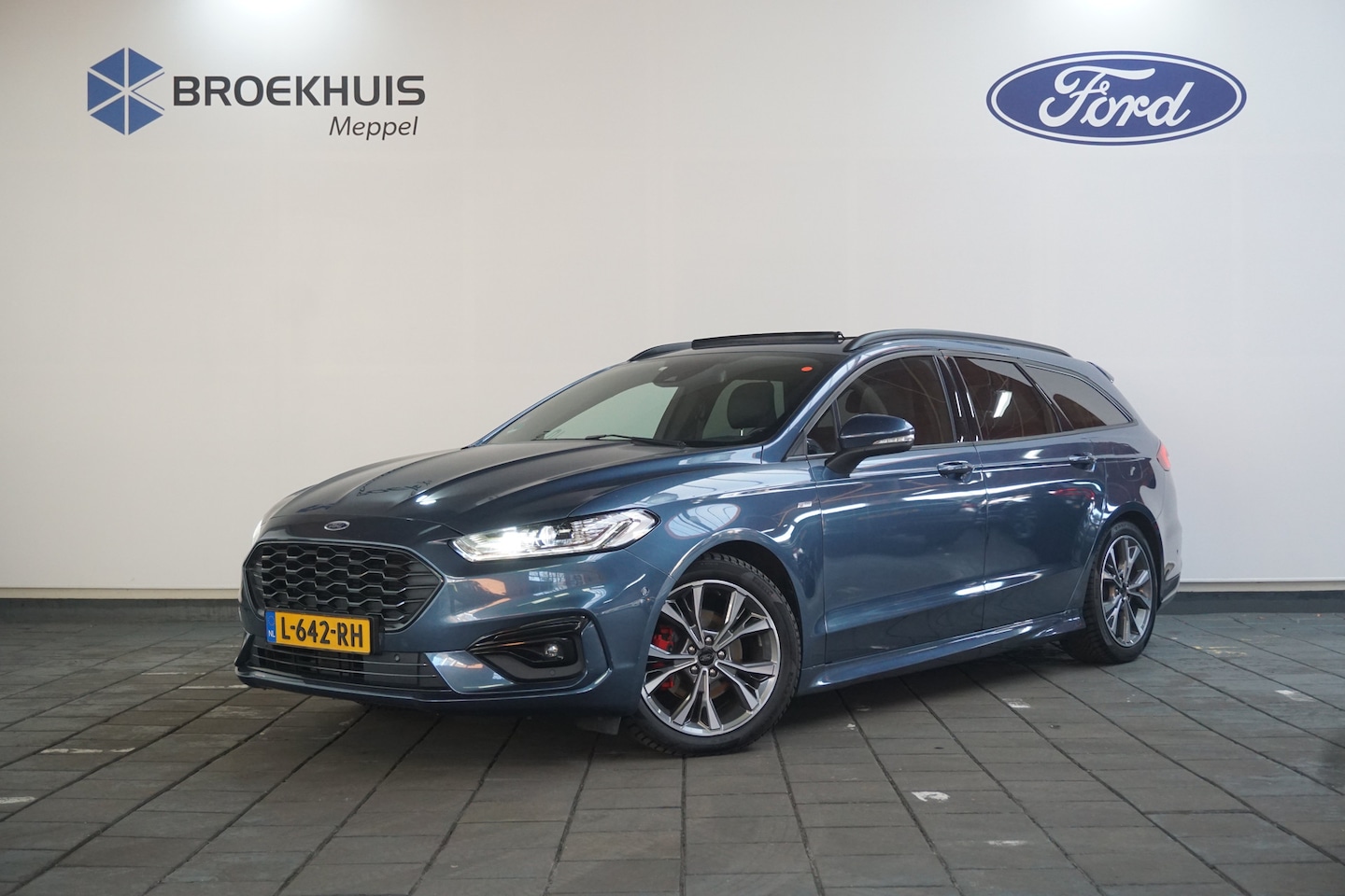 Ford Mondeo Wagon - 2.0 IVCT HEV ST-Line Adaptive cruise | Sony audio | Schuif-kantel panoramadak | Leder alca - AutoWereld.nl