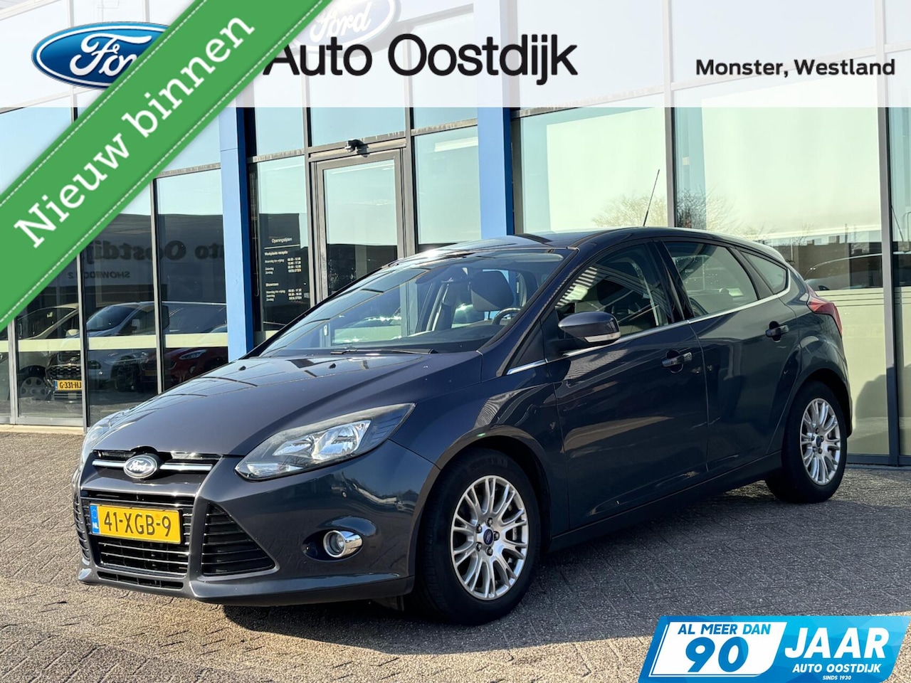Ford Focus - 1.6 EcoBoost Titanium 150PK Trekhaak !!Nieuwe Distributieriem!! Climate Cruise Navi Parkee - AutoWereld.nl