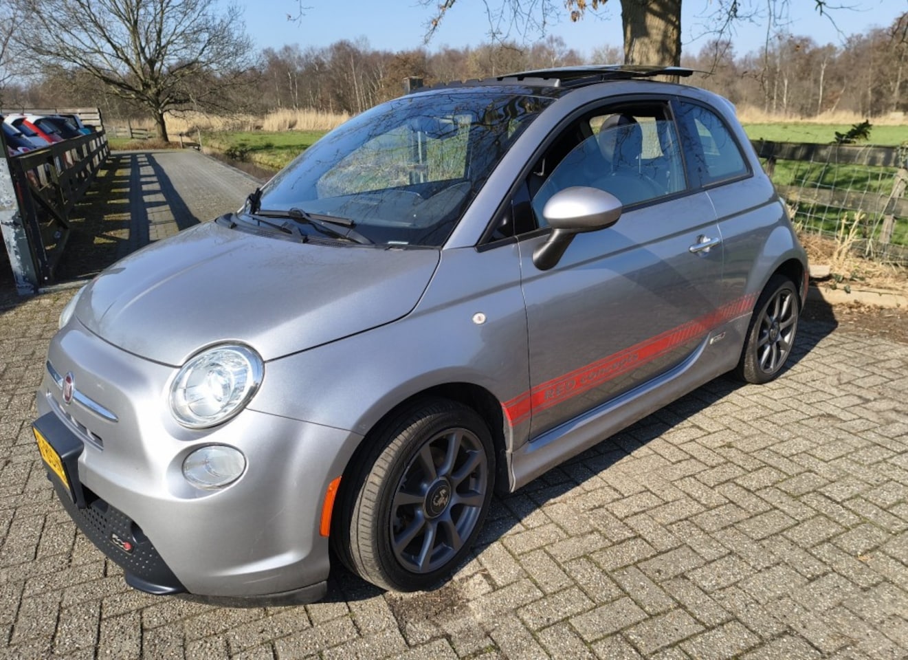 Fiat 500 - E-Sport - 24KW- Schuifdak- sportwielen-meer... - AutoWereld.nl