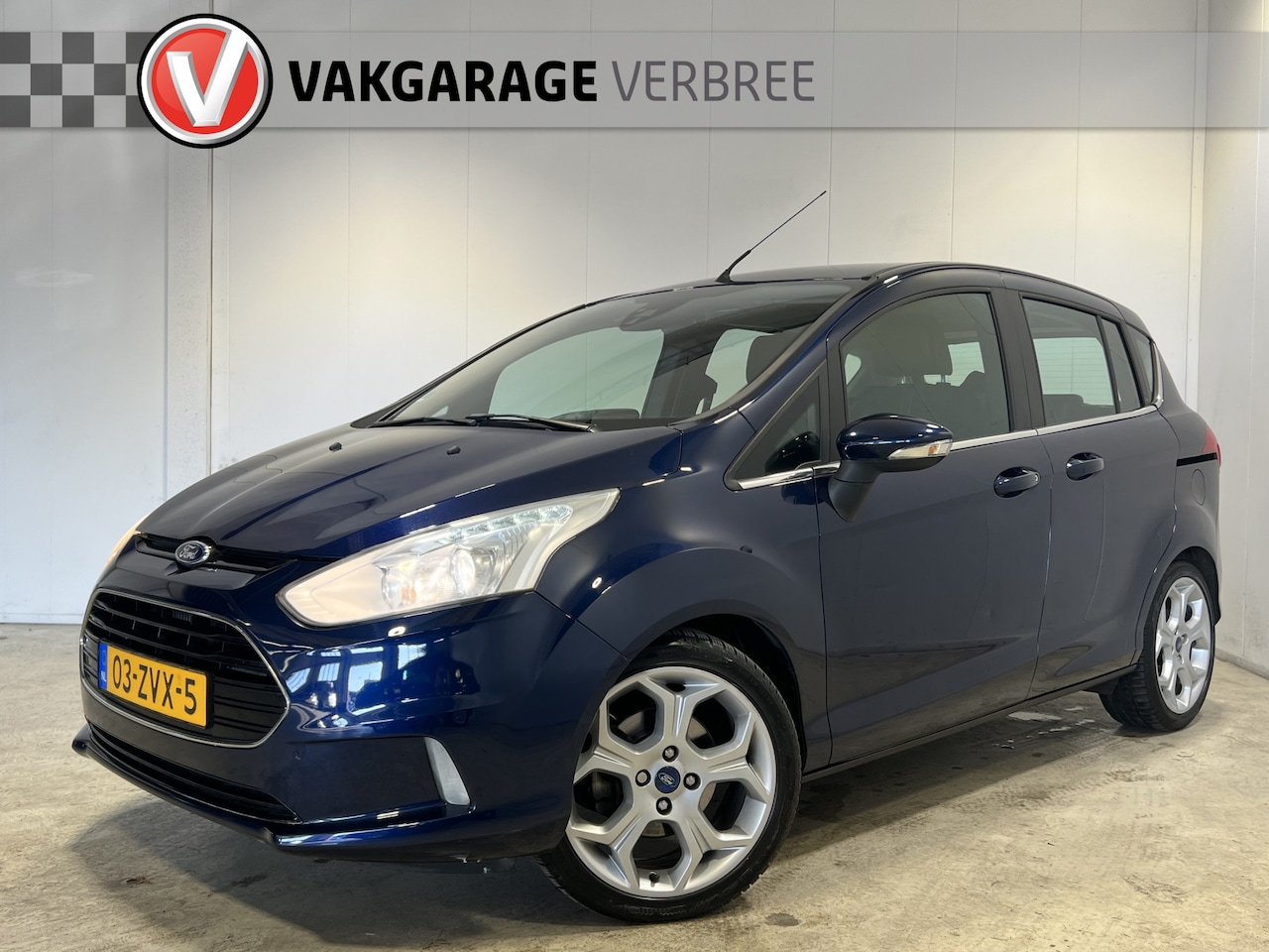 Ford B-Max - 1.0 EcoBoost Titanium | Lichtmetalen Velgen 17" | Voorstoelen Verwarmd | Voorruit Verwarmd - AutoWereld.nl