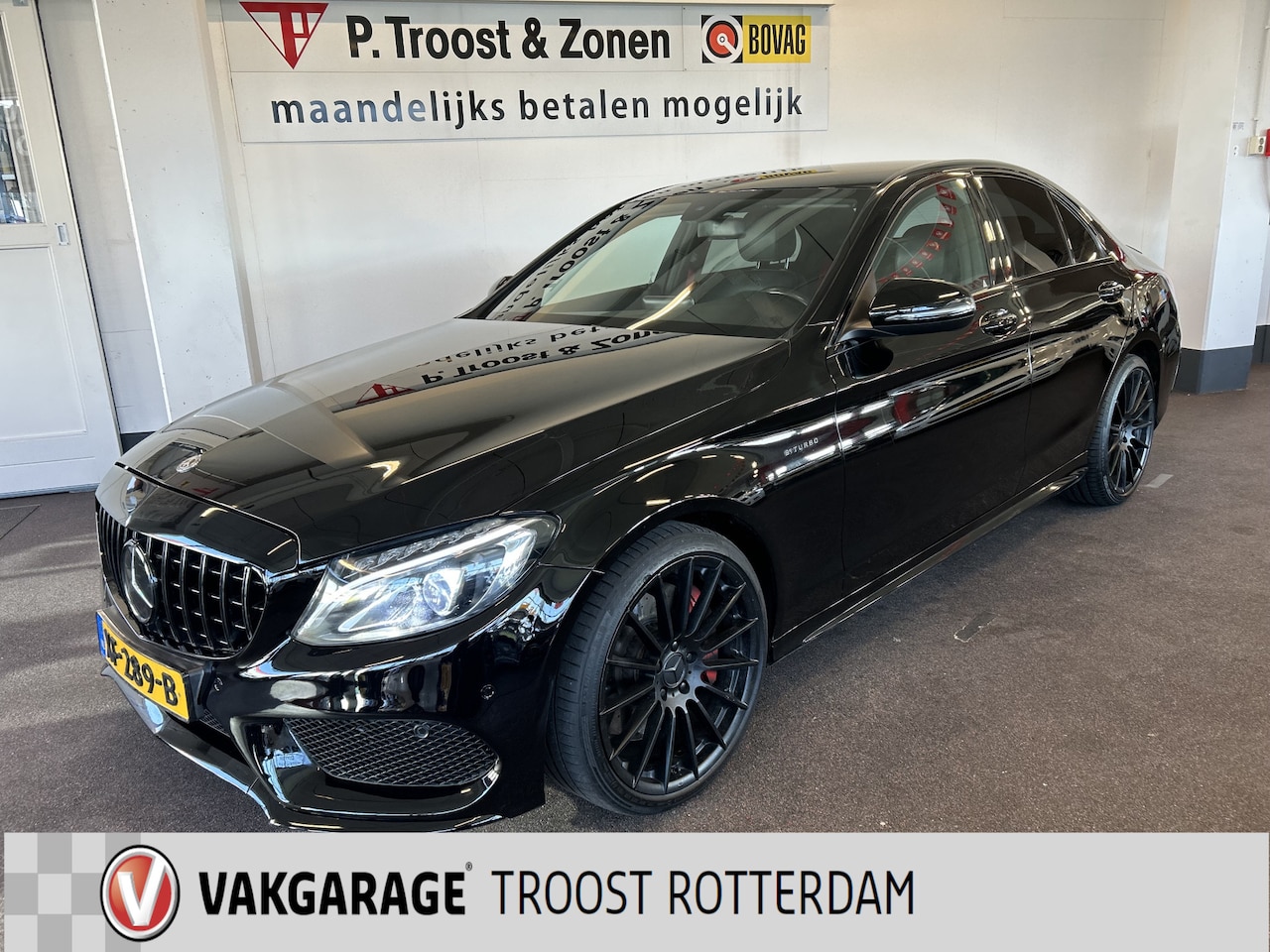 Mercedes-Benz C-klasse - AMG 43 4MATIC V6 368PK | Alarm klasse 3 | Rode gordels | Adaptief onderstel | Cruise contr - AutoWereld.nl