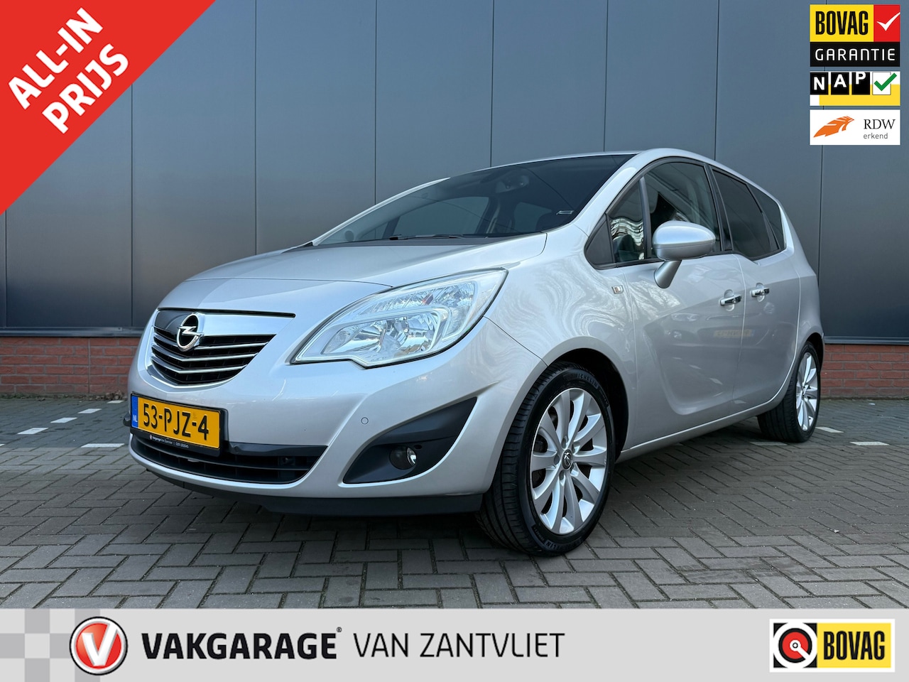 Opel Meriva - 1.4 Turbo Cosmo 1.4 Turbo Cosmo (12 mnd BOVAG garantie) - AutoWereld.nl