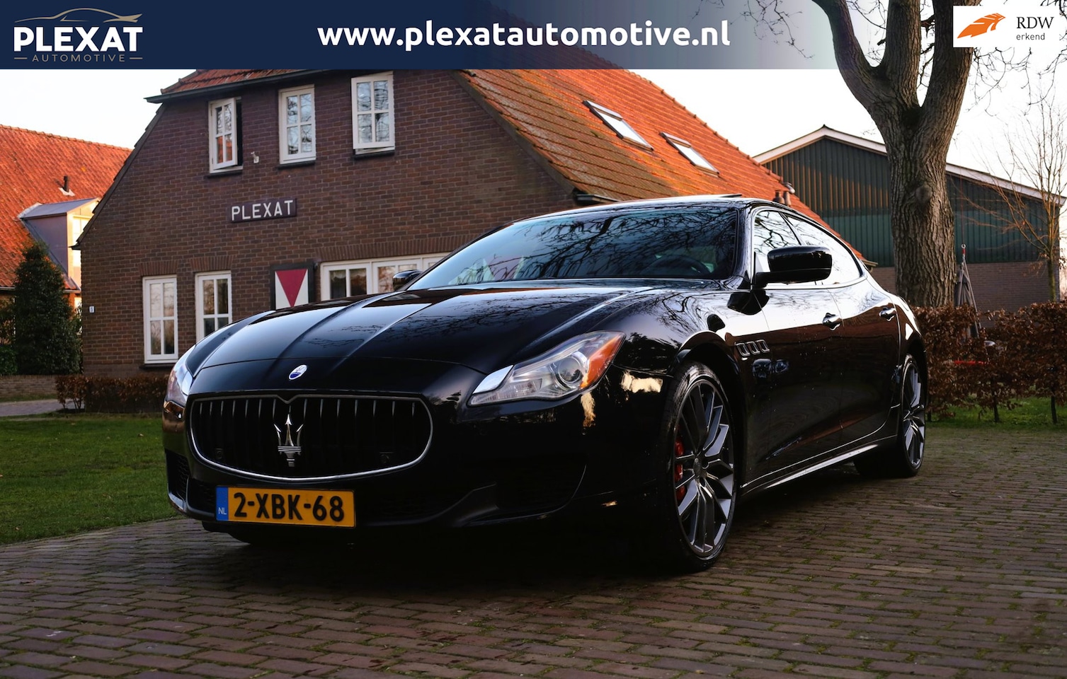 Maserati Quattroporte - 3.0 S Q4 Aut. | Schuif-Kanteldak | Bowers en Wilkins | Alcantara hemel | Stoelverwarming v - AutoWereld.nl