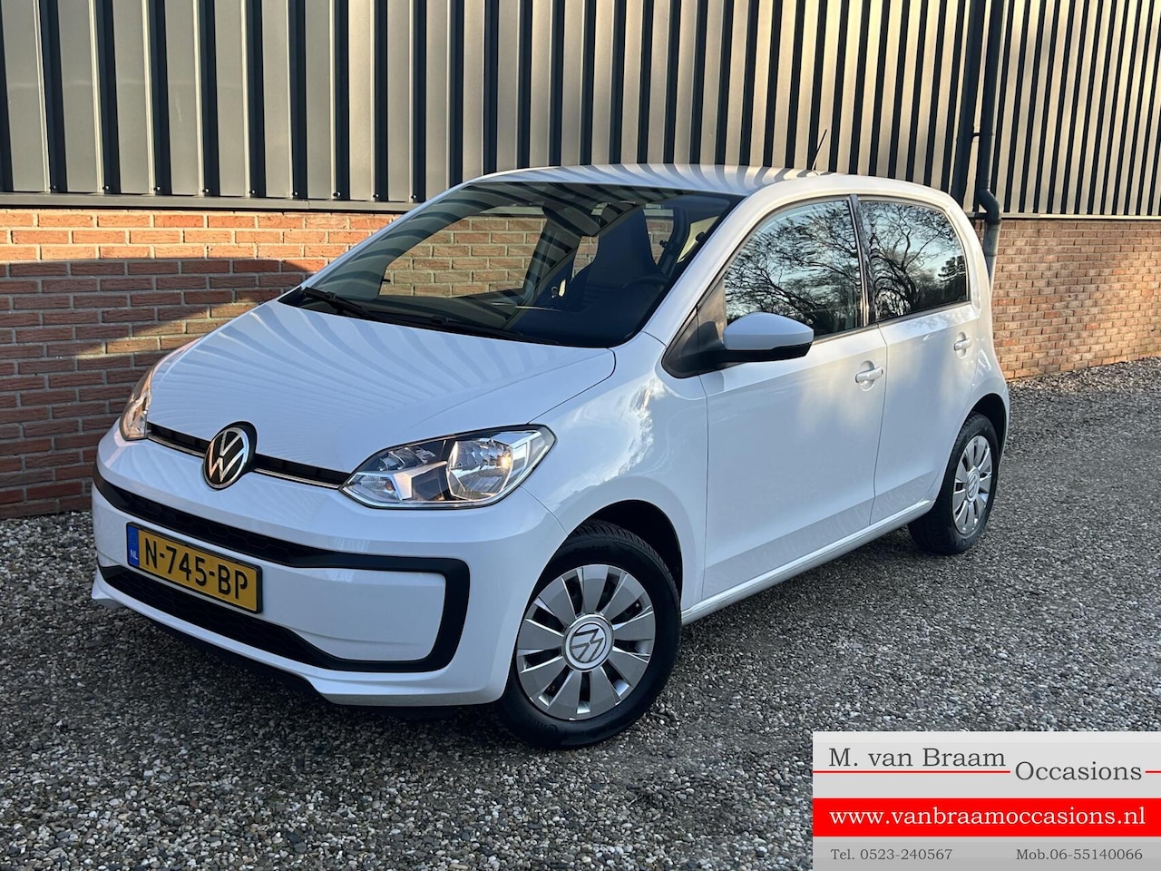 Volkswagen Up! - 1.0 BMT move up! 5-Drs Airco/DAB/Led/Org-NL - AutoWereld.nl