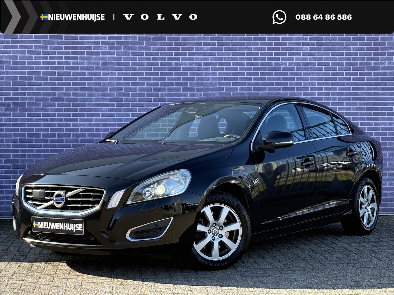 Volvo S60 - 1.6 T4 Summum Adaptieve Cruise Control | Parkeersensoren V+A | Blis | High Performance Aud - AutoWereld.nl