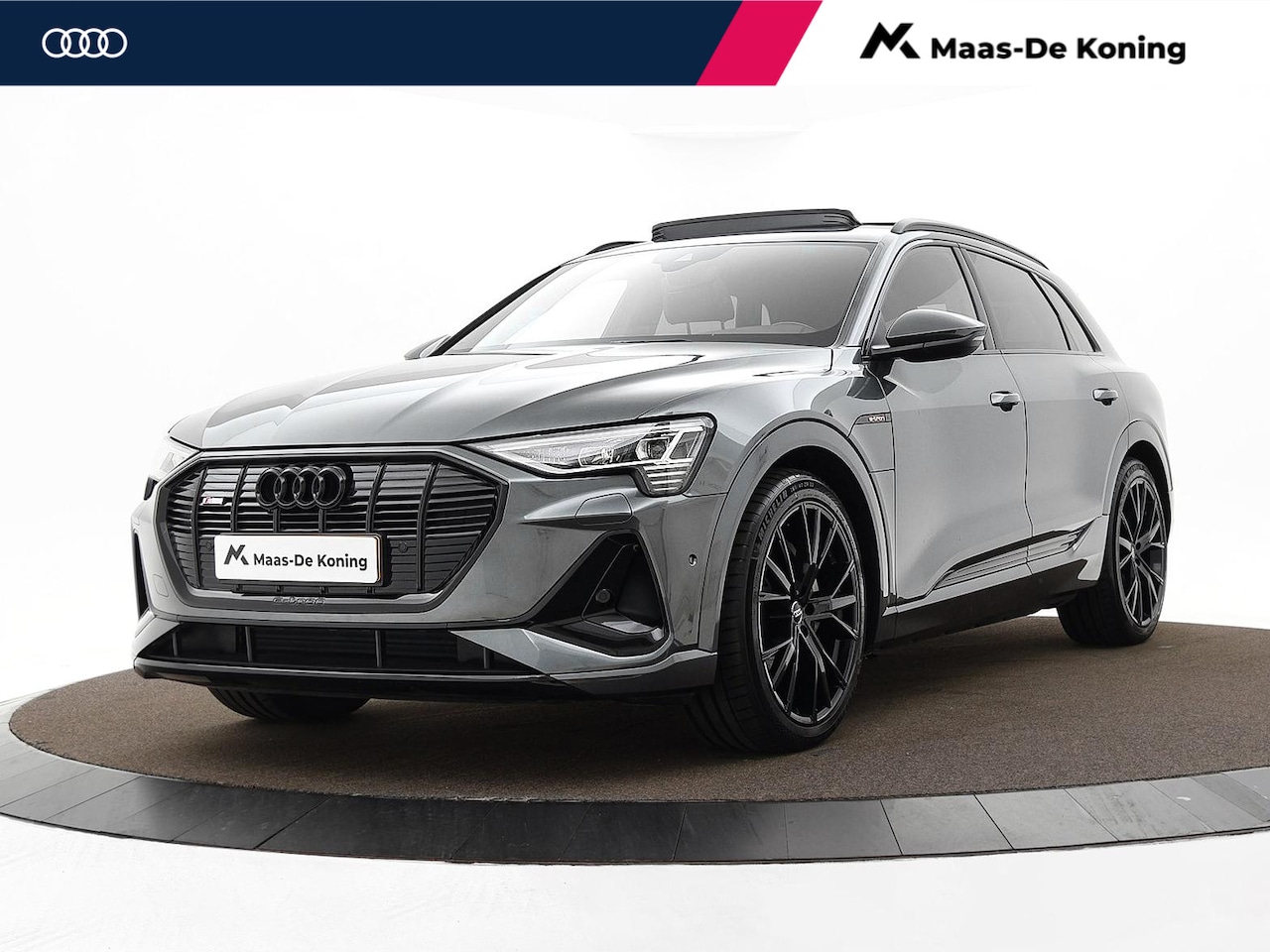 Audi e-tron - 55 Quattro S Edition 95 kWh · Panoramadak · Camera ·  Luchtvering · Matrix LED · Elek. Voo - AutoWereld.nl
