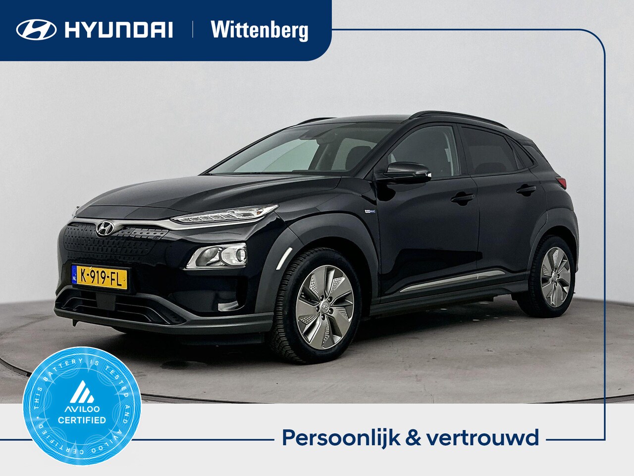 Hyundai Kona Electric - EV FASHION 64 kWh |  Soh 96% | DODEHOEK DETECTIE | PDC | 3 FASEN | WARMTEPOMP | CAMERA | C - AutoWereld.nl