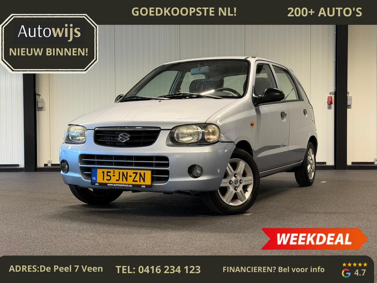 Suzuki Alto - 1.1 GLS|AUTOMAAT|NL AUTO|115DKM| - AutoWereld.nl