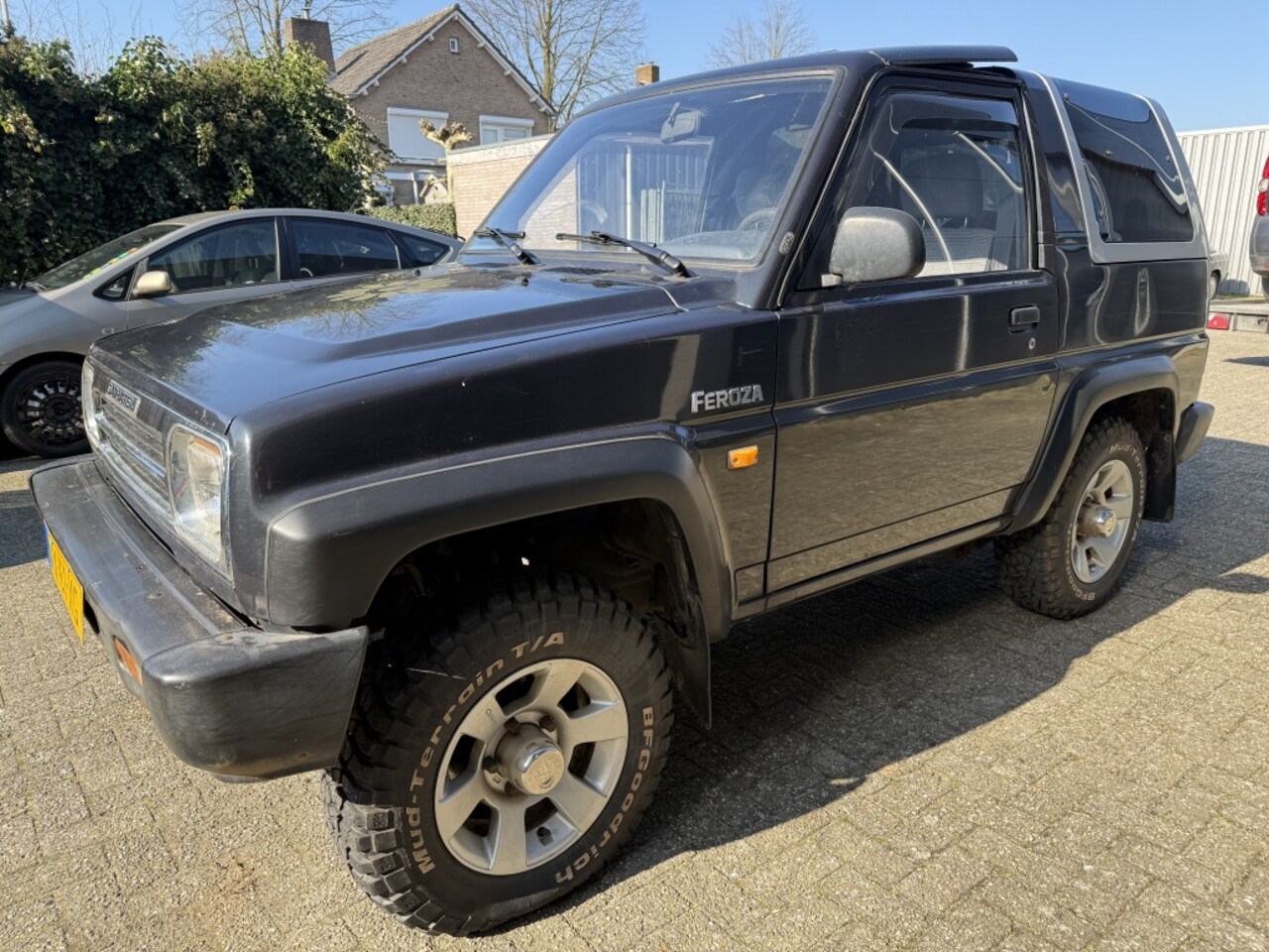 Daihatsu Feroza - 1.6 DX Cabrio 1993 4X4 apk 11-26 grijs kenteken benzine - AutoWereld.nl