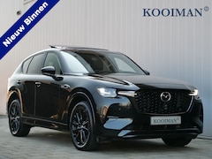 Mazda CX-60 - 2.5 e-SkyActiv PHEV Homura Plus 327 Pk Automaat Leer / Navi / DAB / Camera's / Pano-dak /