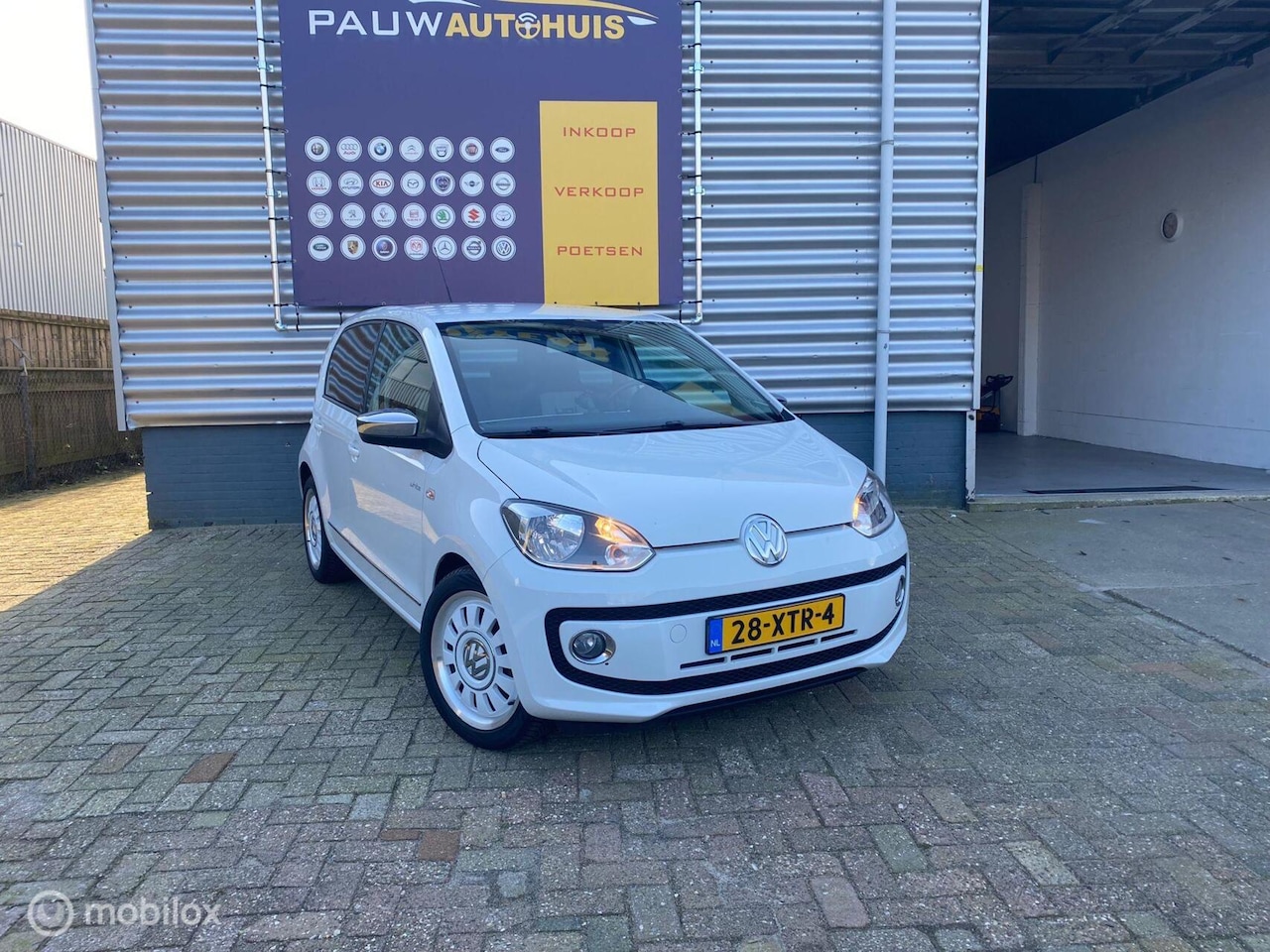Volkswagen Up! - 1.0 High up! BlueMotion|White|Airco|5D|APK - AutoWereld.nl