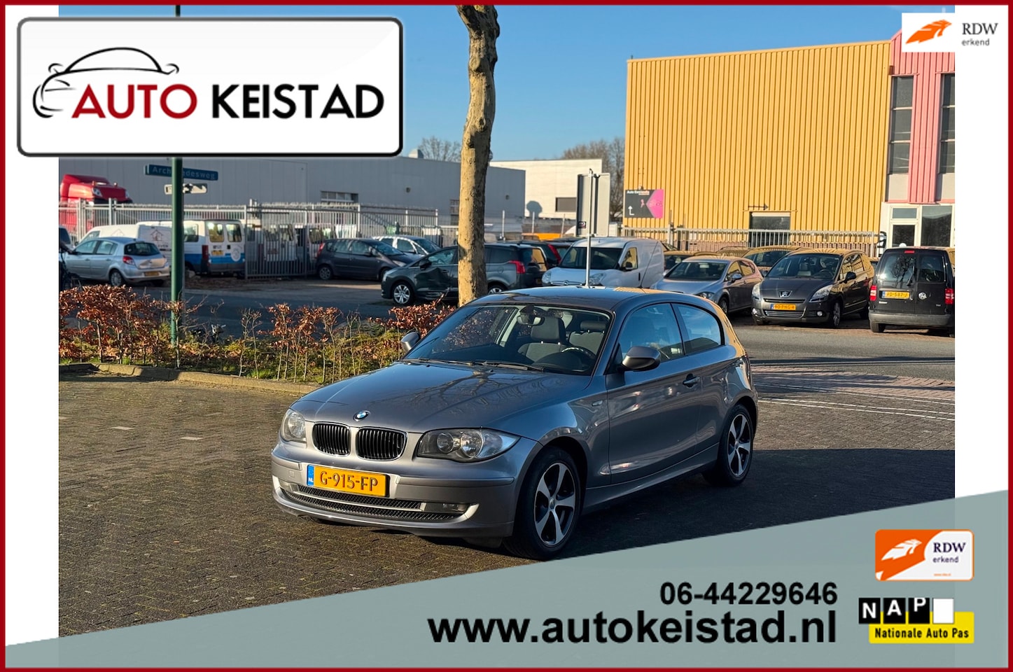 BMW 1-serie - 116i EfficientDynamics CLIMA/STOEL VERWARMING/LM-VELGEN! - AutoWereld.nl