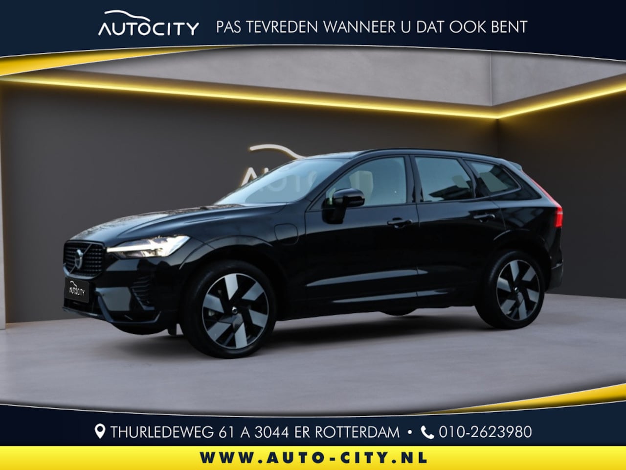 Volvo XC60 - 2.0 T6 AWD Ultra Dark Long Range l Pano l HUD l H&K l VOL OPTIES - AutoWereld.nl