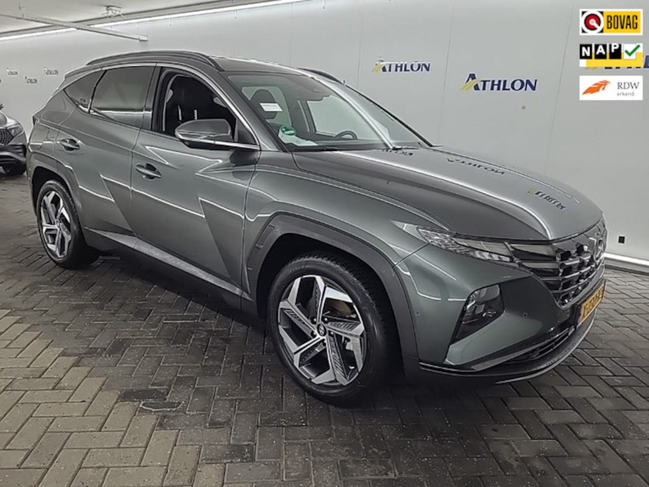 Hyundai Tucson - 1.6 T-GDI PHEV Premium 4WD+Led+Navigatie+camera+Volleder+stoel&stuur-verw = SUPER !! - AutoWereld.nl