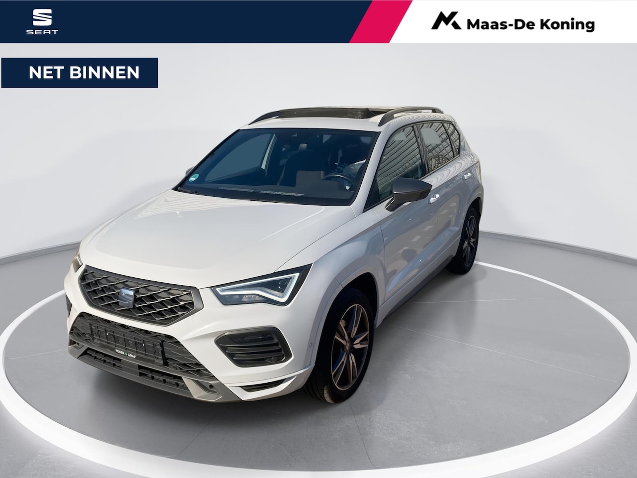 SEAT Ateca - 1.5TSI/150PK DSG FR · Beats Audio · Panoramadak · Camera + Parkeersensoren - AutoWereld.nl