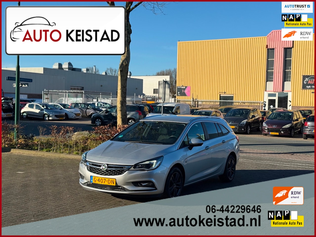 Opel Astra Sports Tourer - 1.0 Turbo 120 Jaar Edition 1.0 Turbo 120 Jaar Edition - AutoWereld.nl