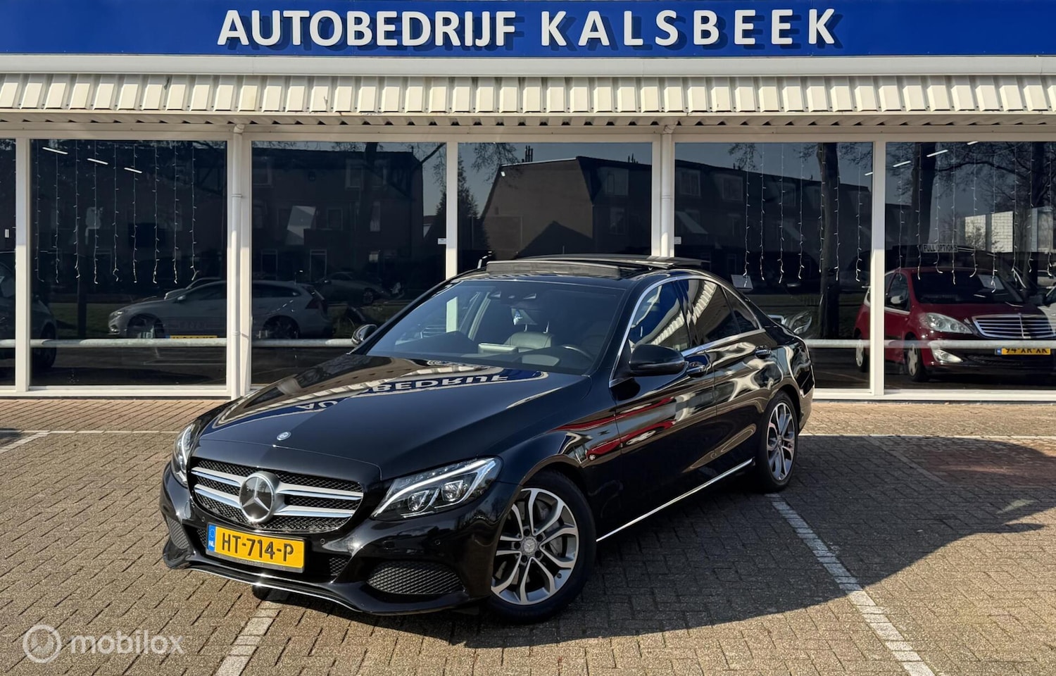 Mercedes-Benz C-klasse - 350 e Lease Edition|Panorama|Leer|Burmester|HUD| - AutoWereld.nl